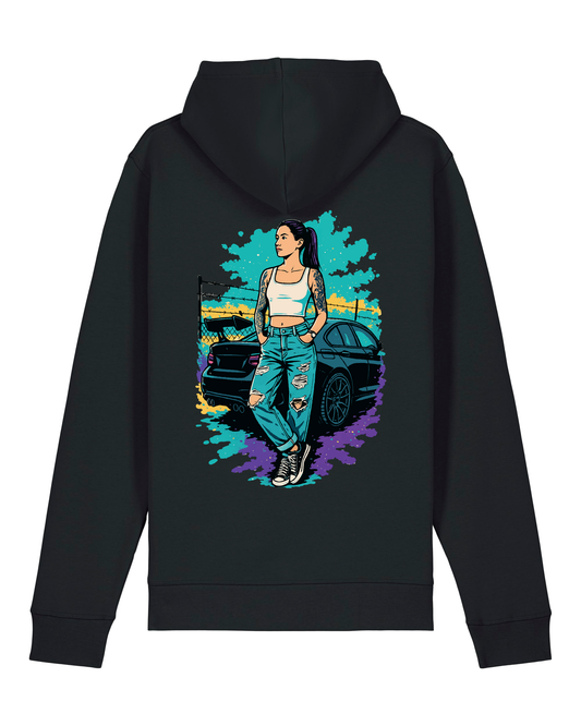 Hoodie outlaw - Black